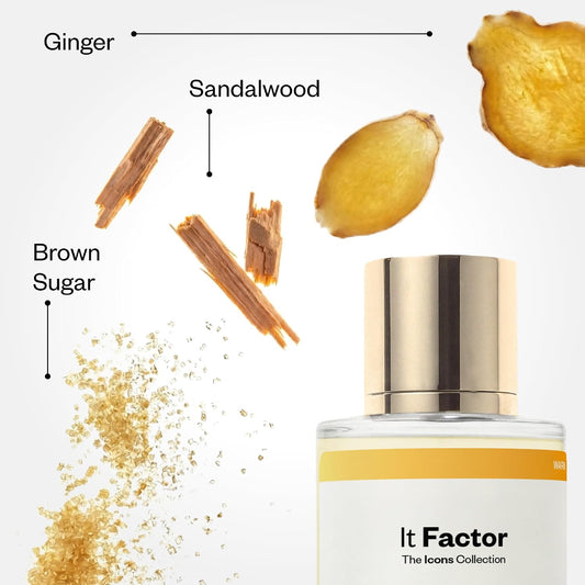 Dossier Originals It Factor Eau de Parfum, 50ml Ginger, Brown Sugar & Sandalwood