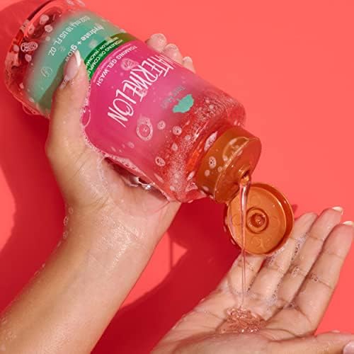 Tree Hut Watermelon Foaming Gel Wash, 18 fl oz Shea Butter, Paraben-Free