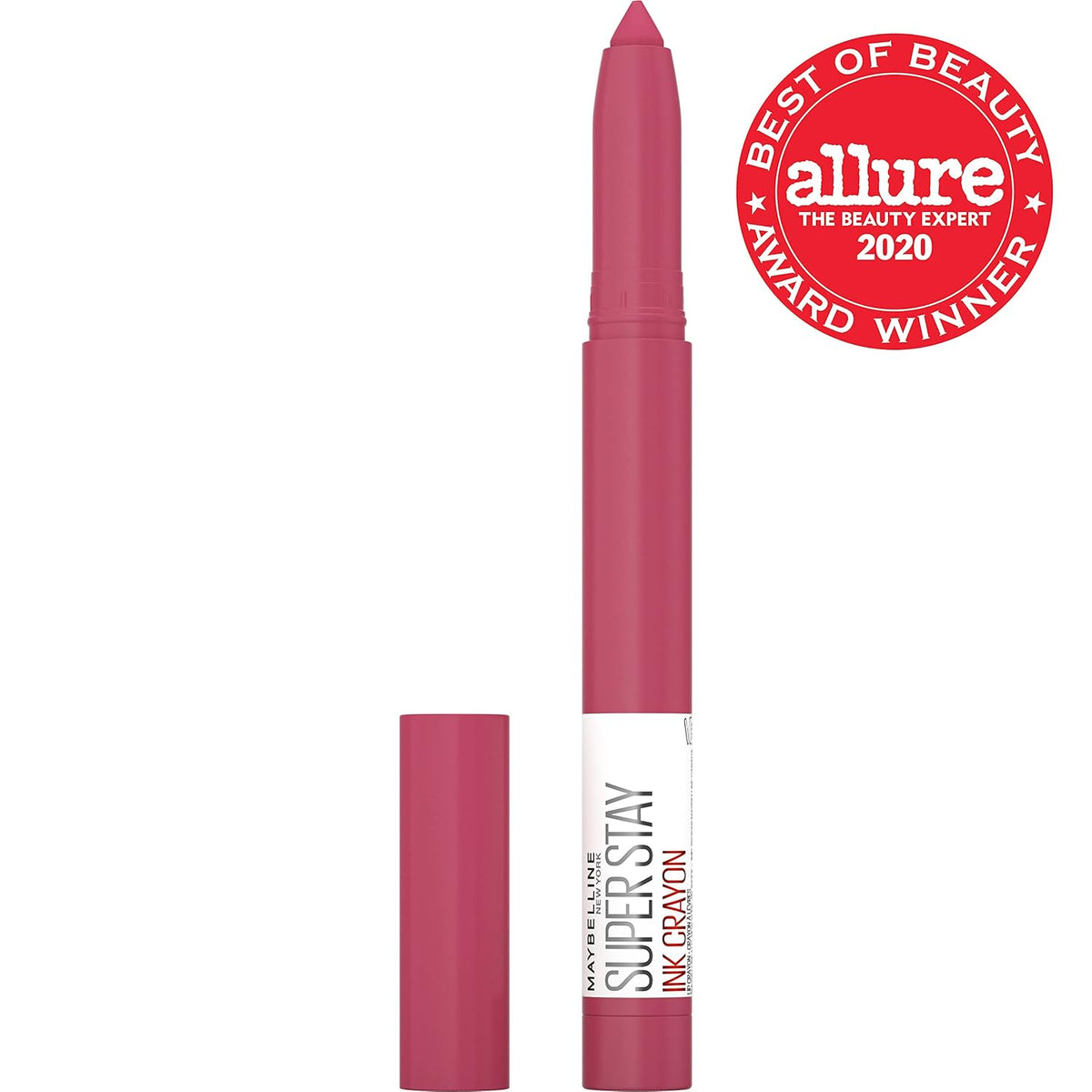 Maybelline SuperStay Ink Crayon Matte Lipstick, 150 Chase Dreams, 0.04 oz