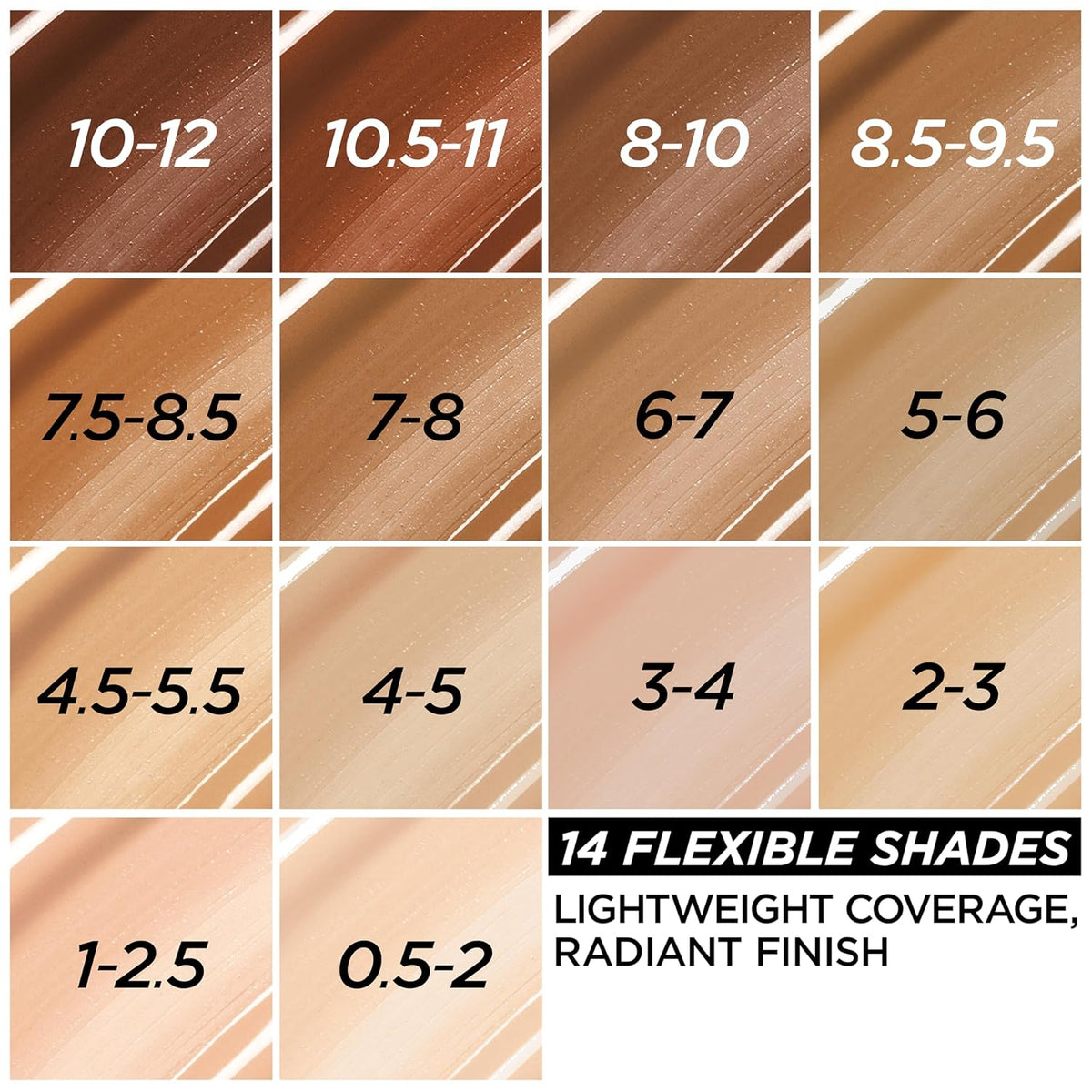 L'Oréal Paris True Match Nude Hyaluronic Tinted Serum Foundation, 3-4 Light-Medium, 1 fl oz
