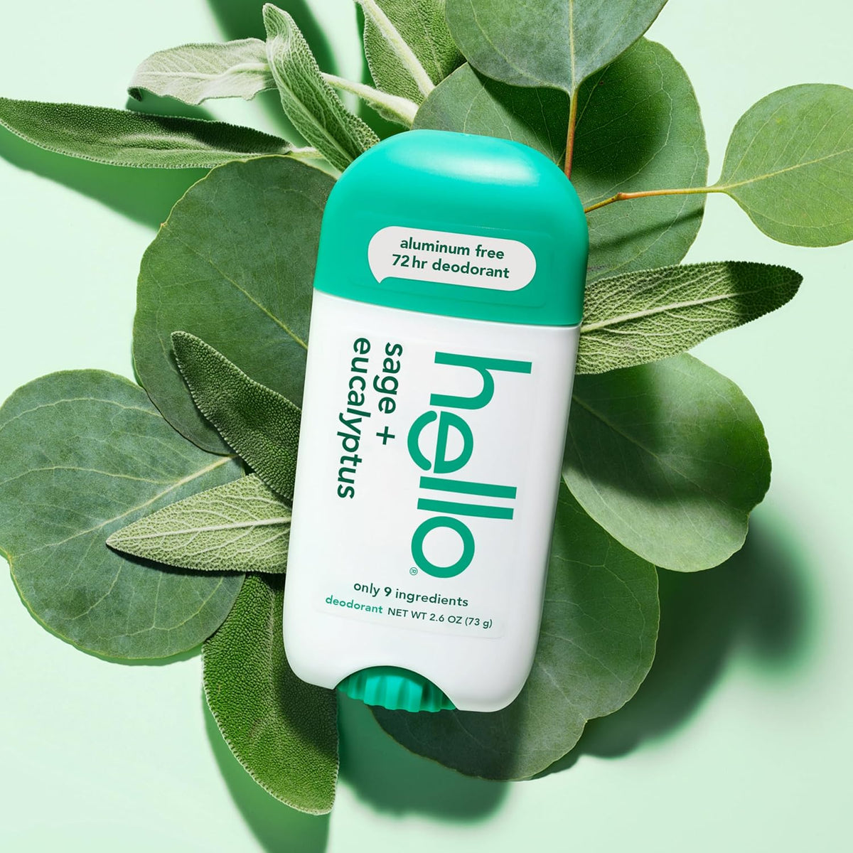 hello Sage + Eucalyptus Aluminum-Free Deodorant