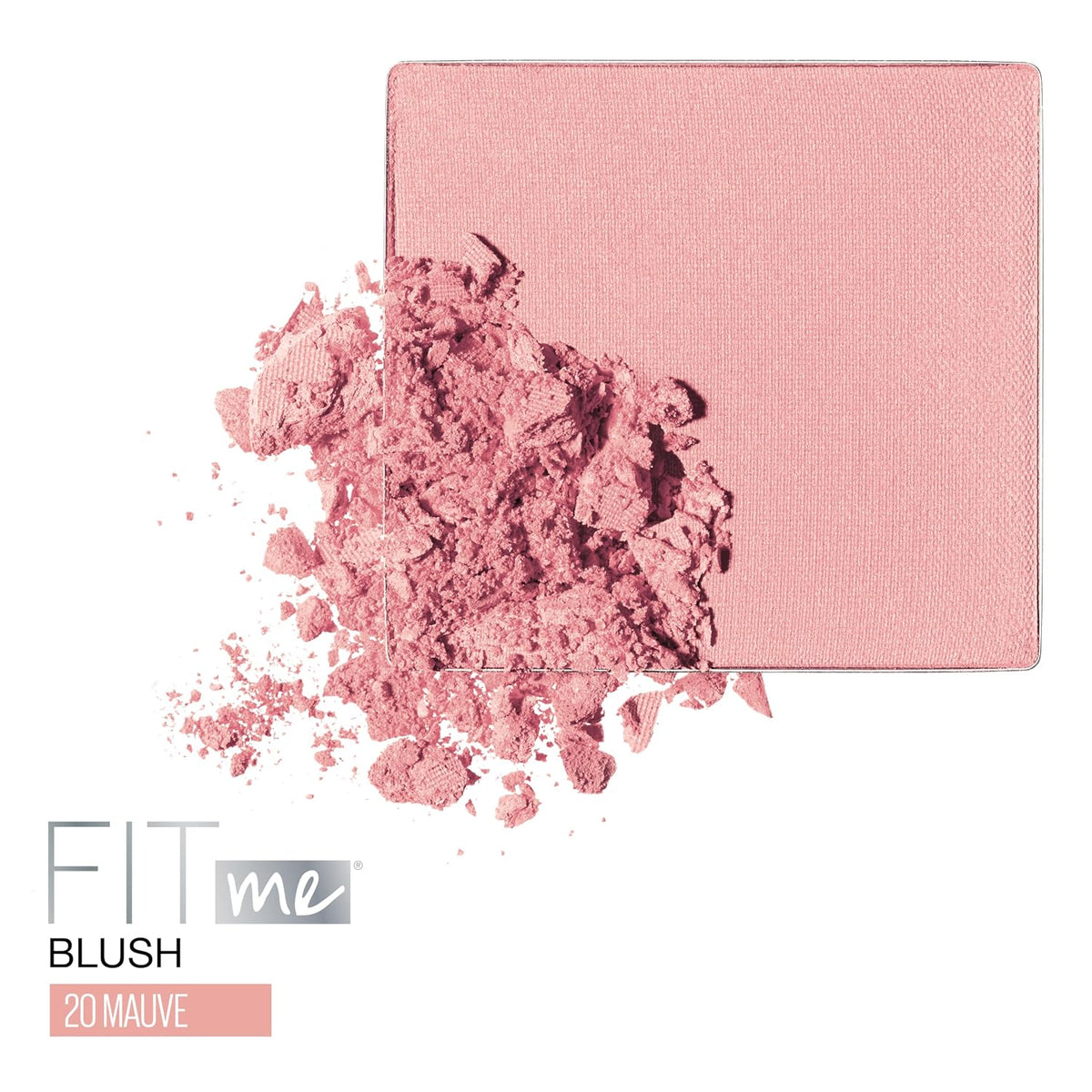 Maybelline Fit Me Blush, Mauve, 0.16 oz Lightweight Powder Blush